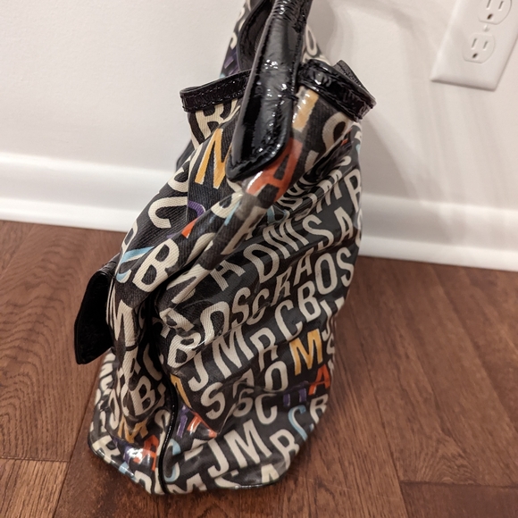 Marc by Marc Jacobs patent mulit-color letter bag - Picture 4 of 4